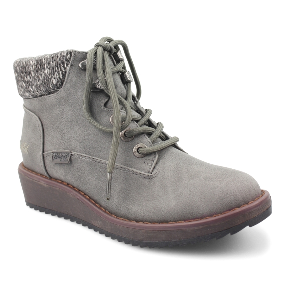 Blowfish NEW Comet Modern Rustic Chic Wanderlust Wedge Cozy Bootie 8M - Picture 2 of 16